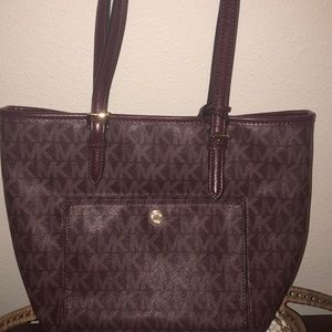 Michael Kors purse- Burgundy